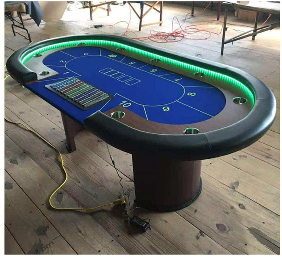 ポーカーテーブルおすすめまとめ！簡略な家庭用から本格的なカジノ用 